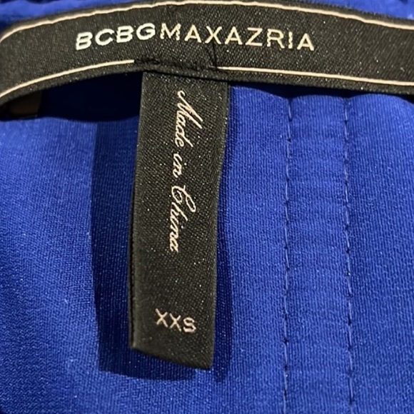 BCBG MaxAzria royal blue dress. - Picture 4 of 5